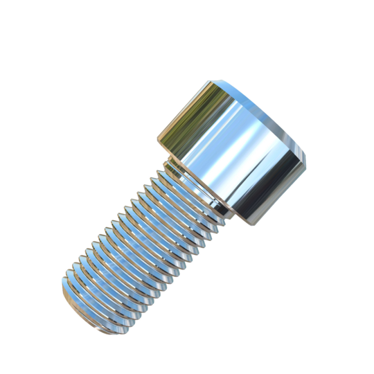 Titanium 3/8-24 X 3/4 UNF Socket Head Allied Titanium Machine Screw with 3A Threads
